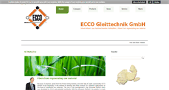 Desktop Screenshot of ecco-fibre.net